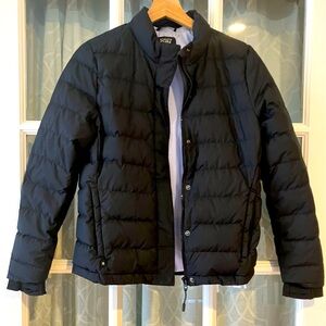 Athleta Girls’ Black Down-filled Puffer Coat